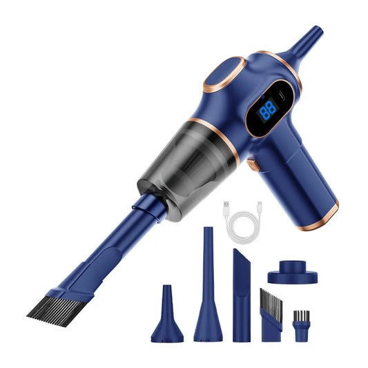 Compact Wireless Car Vacuum Cleaner – Strong Suction for Car & Home
