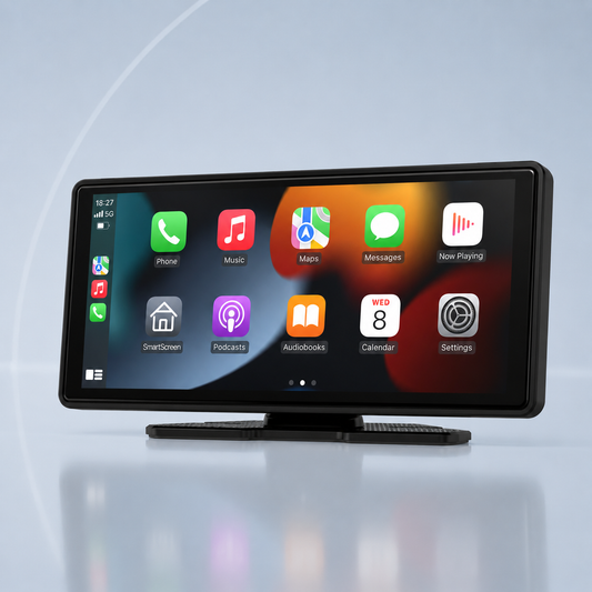 Portable Wireless CarPlay Screen for Any Car