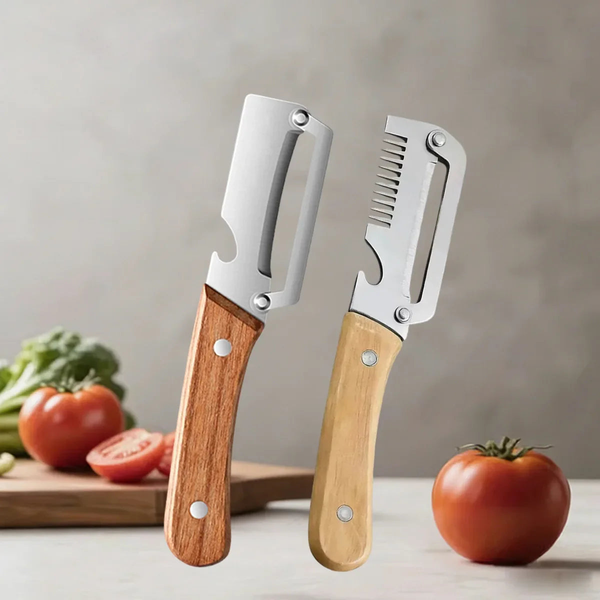 Premium Stainless Steel Vegetable & Fruit Peeler