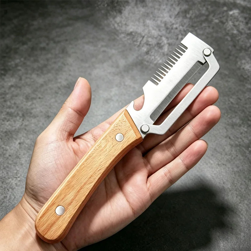 Premium Stainless Steel Vegetable & Fruit Peeler