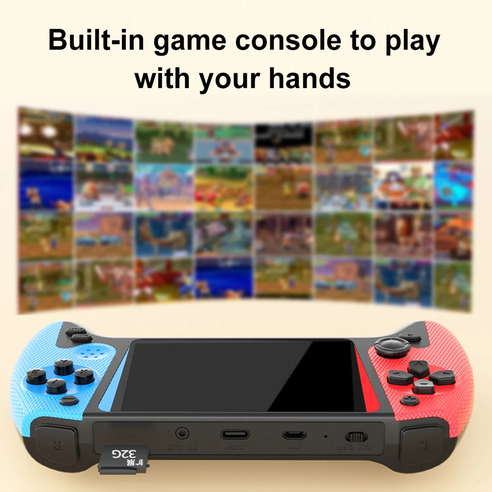 RetroPlay Pro – 2,000 Built-In Games | Handheld & TV Console