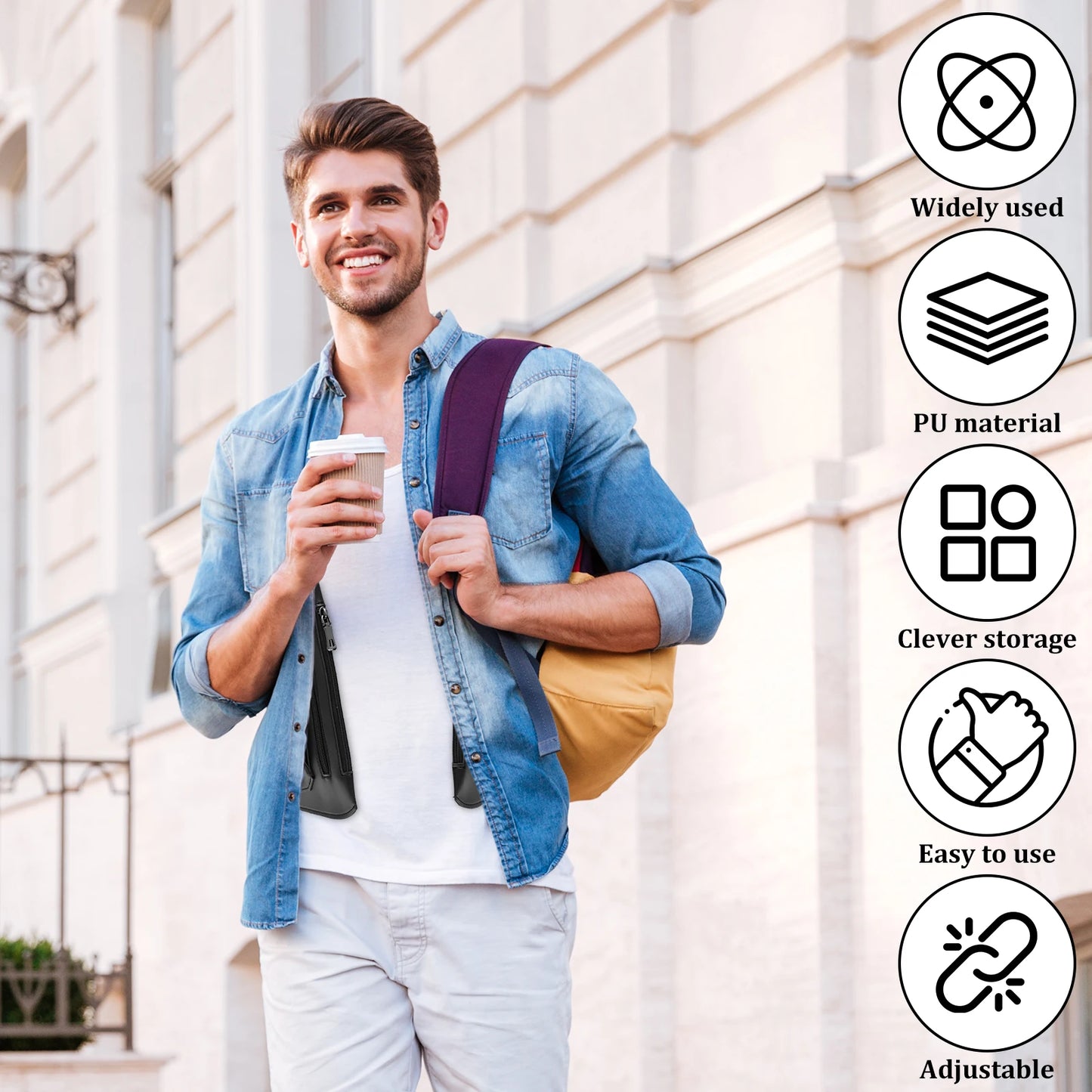 FlexCarry Shoulder Bag  — Adjustable Fit, Everyday Comfort