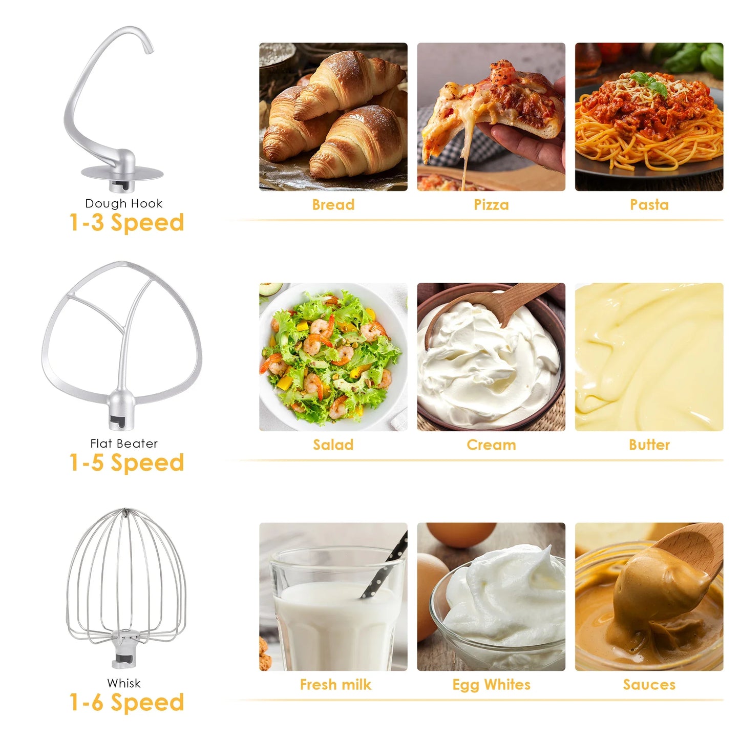 kitchen Stand Mixer – Mix, Knead & Whip with Ease