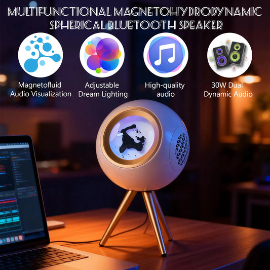 FluidBeat RGB Ferrofluid Smart Speaker