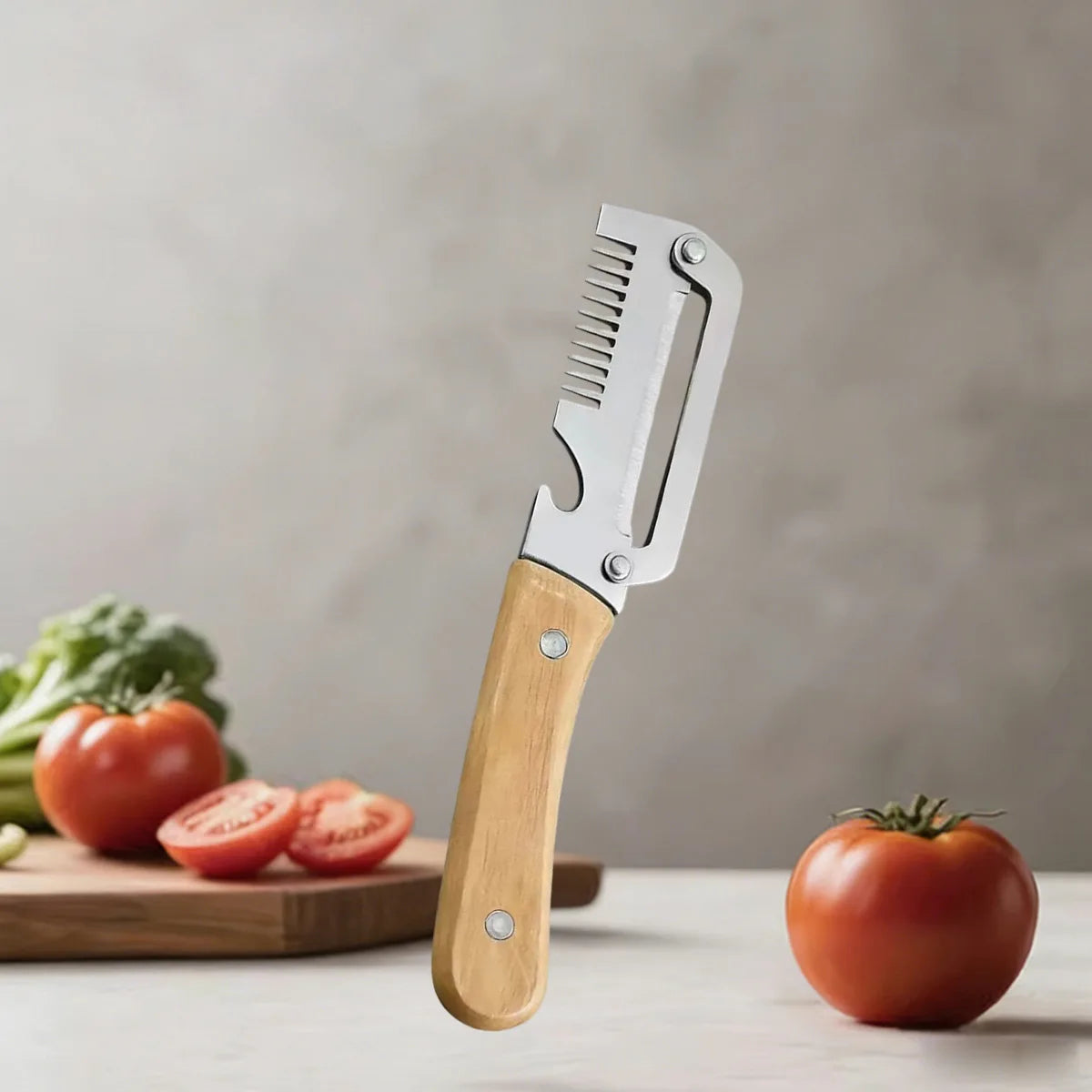Premium Stainless Steel Vegetable & Fruit Peeler